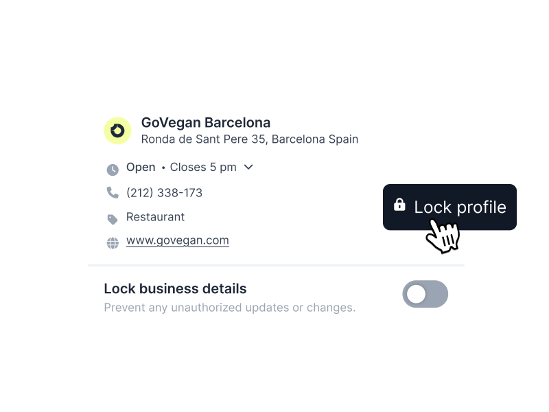 Lock Unwanted Changes